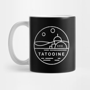 Tatooine - modern vintage logo Mug